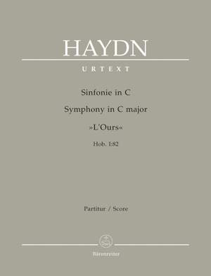 Haydn, FJ: Symphony No. 82 in C (The Bear) (Hob.I:82) (Urtext)