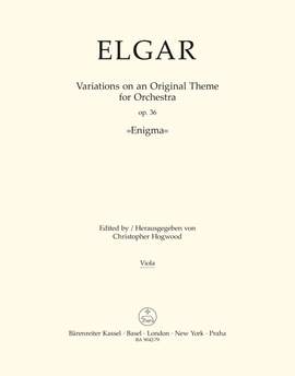 Elgar, E: Variations for Orchestra, Op.36 (Enigma) (Urtext)