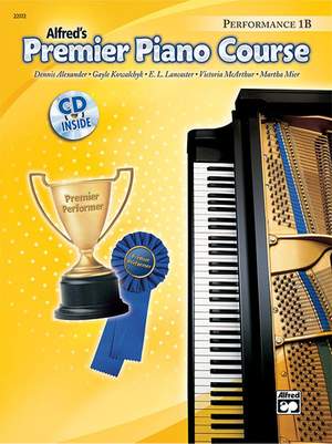 Premier Piano Course: Performance Book 1B