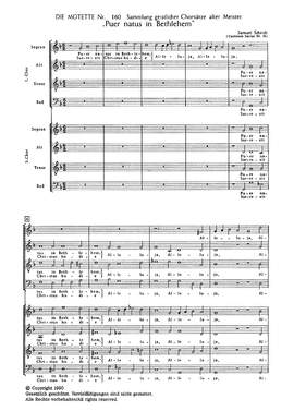 Scheidt: Puer natus in Bethlehem (dorisch)