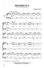 Brian Lewis: Benedictus SATB Product Image