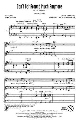 Bob Russell_Duke Ellington: Don't Get Around Much Anymore