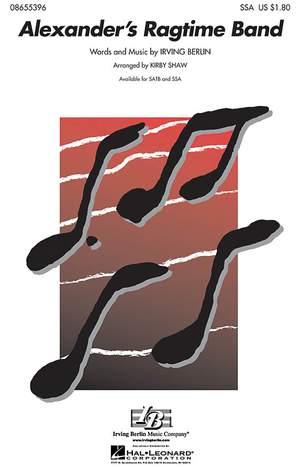 Irving Berlin: Alexander's Ragtime Band