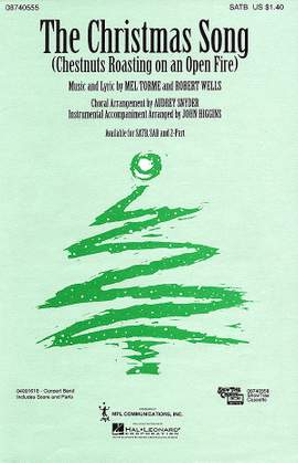 Torme, Mel: Christmas Song, The. SATB accompanied