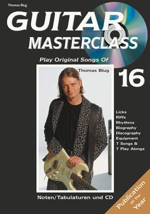 Guitar Masterclass Thomas Blug+CD Bd.16 Product Image