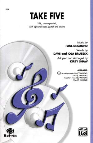 Paul Desmond: Take Five SSA