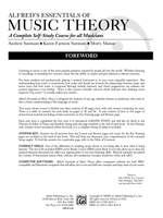 Alfred's Essentials of Music Theory: A Complete Self-Study Course for All Musicians Product Image