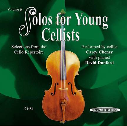 Solos for Young Cellists CD, Volume 6
