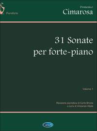 Domenico Cimarosa: 31 Sonatas Vol. 1 (Vitale/Bruno)