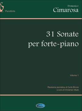 Domenico Cimarosa: 31 Sonatas Vol. 1 (Vitale/Bruno)
