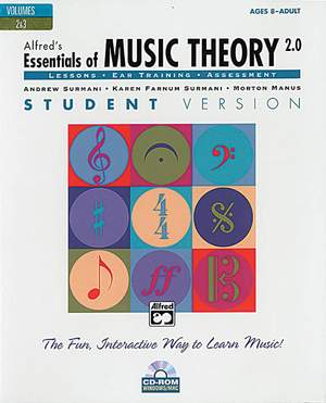 Alfred's Essentials of Music Theory: Software, Version 2.0 CD-ROM Student Version, Volumes 2 & 3