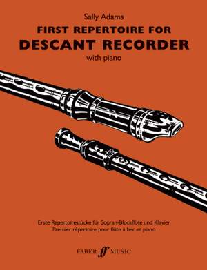 First Repertoire for Descant Recorder with piano