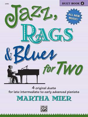 Martha Mier: Jazz, Rags & Blues for Two, Book 4