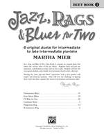 Martha Mier: Jazz, Rags & Blues for Two, Book 3 Product Image