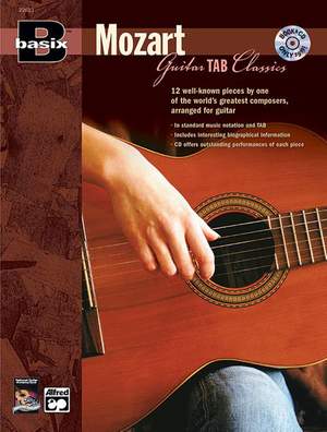 Wolfgang Amadeus Mozart: Basix Guitar TAB Classics: Mozart