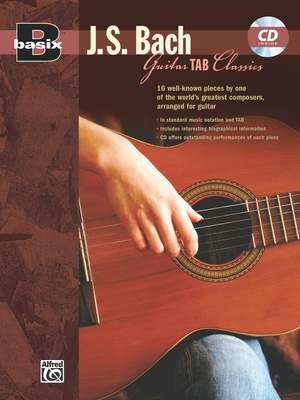 Johann Sebastian Bach: Basix Guitar TAB Classics: J.S. Bach