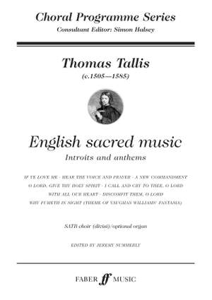Tallis, Thomas: English sacred music. SATB opt.acc (CPS)