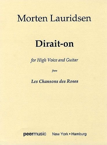 Morten Lauridsen: Dirait-On