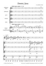 Godar: Dormi, Jesu. SATB accompanied Product Image