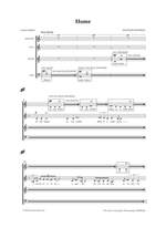 Home. SATB unaccompanied Product Image