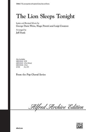 Luigi Creatore/Hugo Peretti/George David Weiss: The Lion Sleeps Tonight TBB