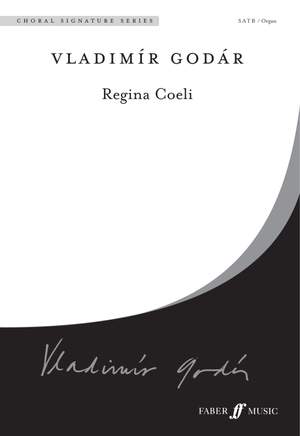 Godar: Regina Coeli. SATB and organ