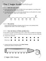 Major Scale Picture Workbook Product Image