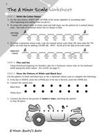 Minor Scale Picture Workbook Product Image