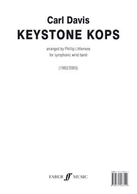 Carl David: Keystone Kops. Wind band