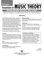 Alfred's Essentials of Music Theory: Teacher's Activity Kit, Book 2 Product Image
