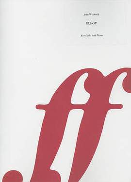 Woolrich, John: Elegy. Cello and piano (score and part)