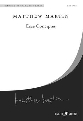 Martin: Ecce Concipies. SATB unaccompanied