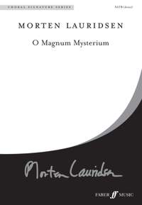 Lauridsen: O magnum mysterium. SATB unacc.