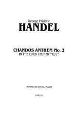 George Frideric Handel: Chandos Anthem No. 2 - In the Lord I Put My Trust Product Image