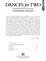 Catherine Rollin: Dances for Two, Book 2 Product Image