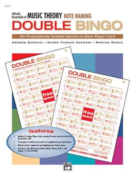 Alfred's Essentials of Music Theory: Double Bingo Game -- Note Naming
