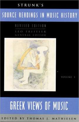 Strunk: Source Readings Vol.1 (Greek Views of Mu