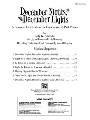 Sally K. Albrecht: December Nights, December Lights