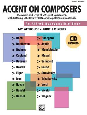 Jay Althouse/Judy O'Reilly: Accent on Composers