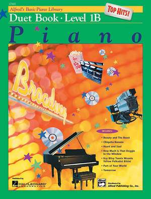 Alfred's Basic Piano Library: Top Hits! Duet Book 1B