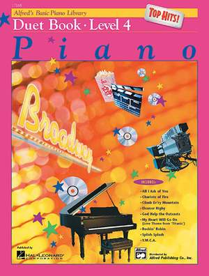 Alfred's Basic Piano Library: Top Hits! Duet Book 4