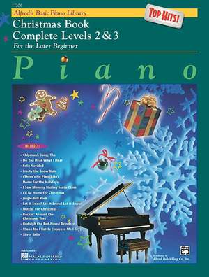 Alfred's Basic Piano Course: Top Hits! Christmas Book Complete 2 & 3
