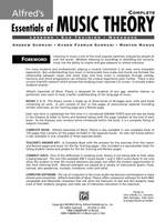 Alfred's Essentials of Music Theory: Complete Product Image