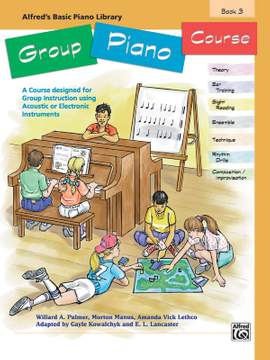 Alfred's Basic Group Piano Course, Book 3
