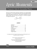 Catherine Rollin: Lyric Moments, Book 2 Product Image