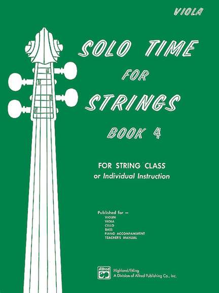 Solo Time for Strings, Book 4