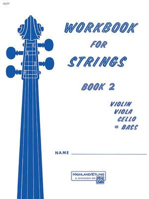 Workbook for Strings Book 2