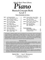 Alfred's Basic Piano Course: Musical Concepts Book 3 Product Image