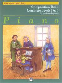Alfred's Basic Piano Course: Composition Book Complete 2 & 3