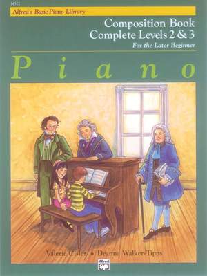 Alfred's Basic Piano Course: Composition Book Complete 2 & 3